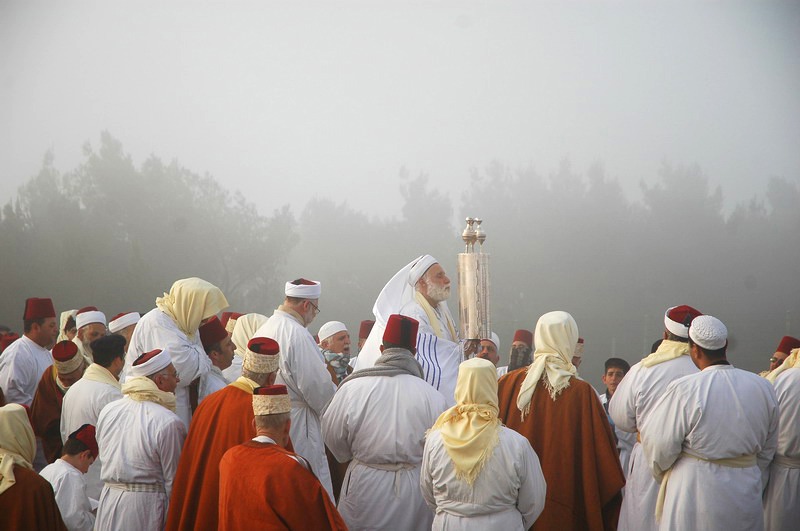 Samaritans Marking Passover on Mount Gerizim